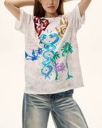 레트로 심플 반팔