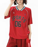 레트로 캐주얼 반팔