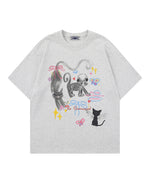 Retro casual short sleeves