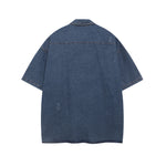 Vintage washed short sleeve shirt