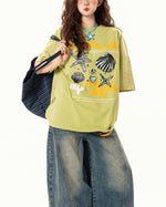 그라데이션 쉘 반팔