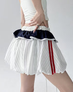 休閑設計感短裙