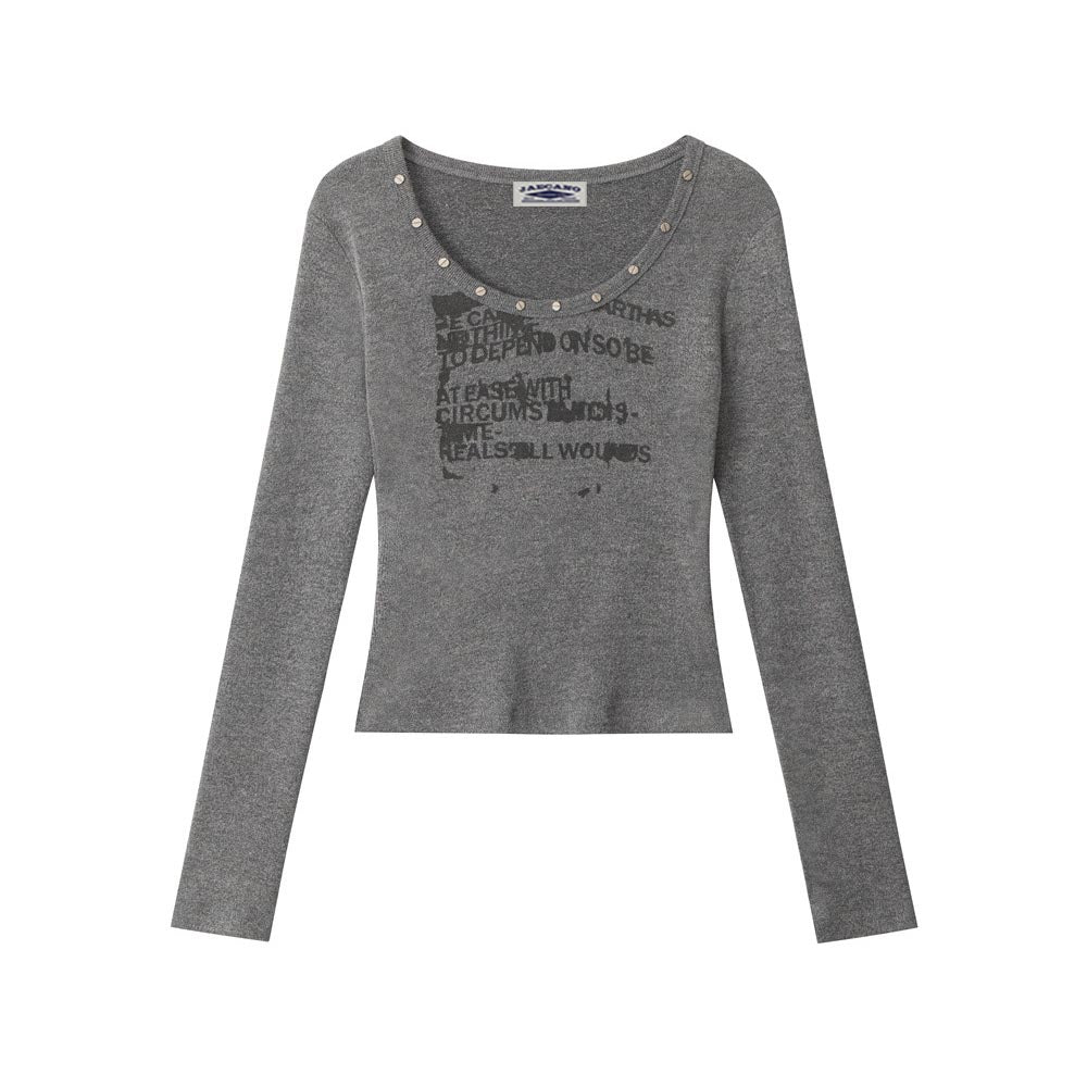 Hot Girl Print Long Sleeve (Women's)