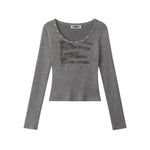 Hot Girl Print Long Sleeve (Women's)