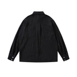 Simple Striped Long Sleeve Shirt