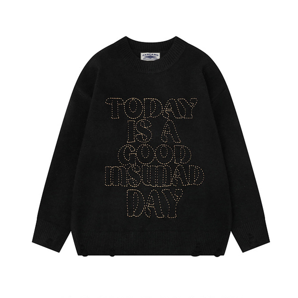 striped hoodie sweater