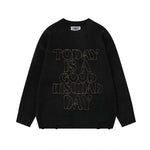 striped hoodie sweater