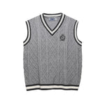 Preppy V-neck vest