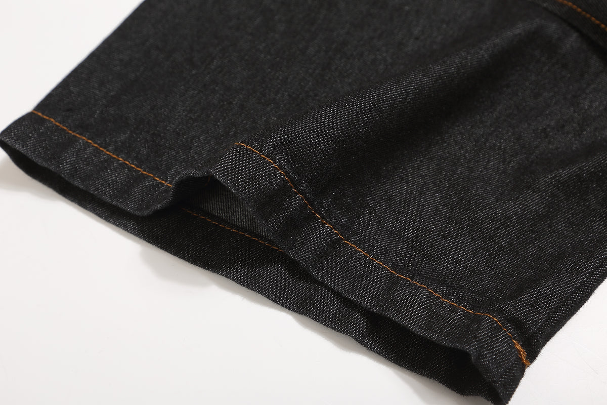 Vintage leopard print patchwork shirt