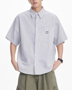 Solid color all-match shirt