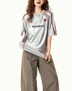 Retro sports short sleeves