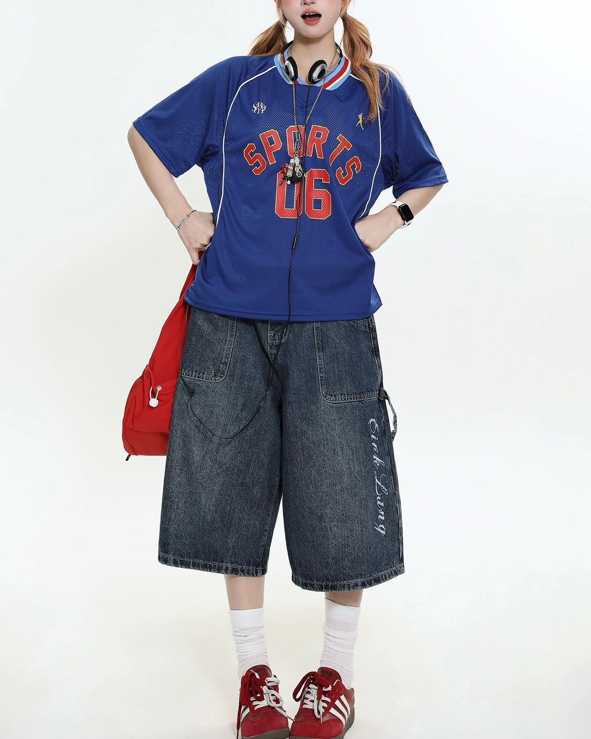 레트로 캐주얼 반팔