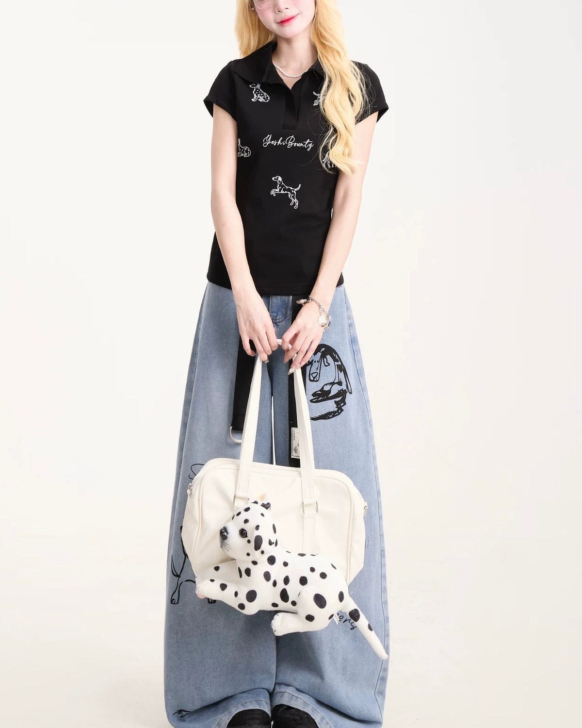 레트로 심플 반팔 (여성용)