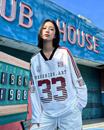 復古字母運動球服