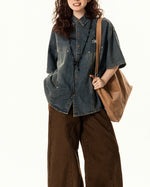 Loose short sleeve shirt