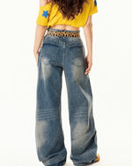 빈티지 마체테 청바지