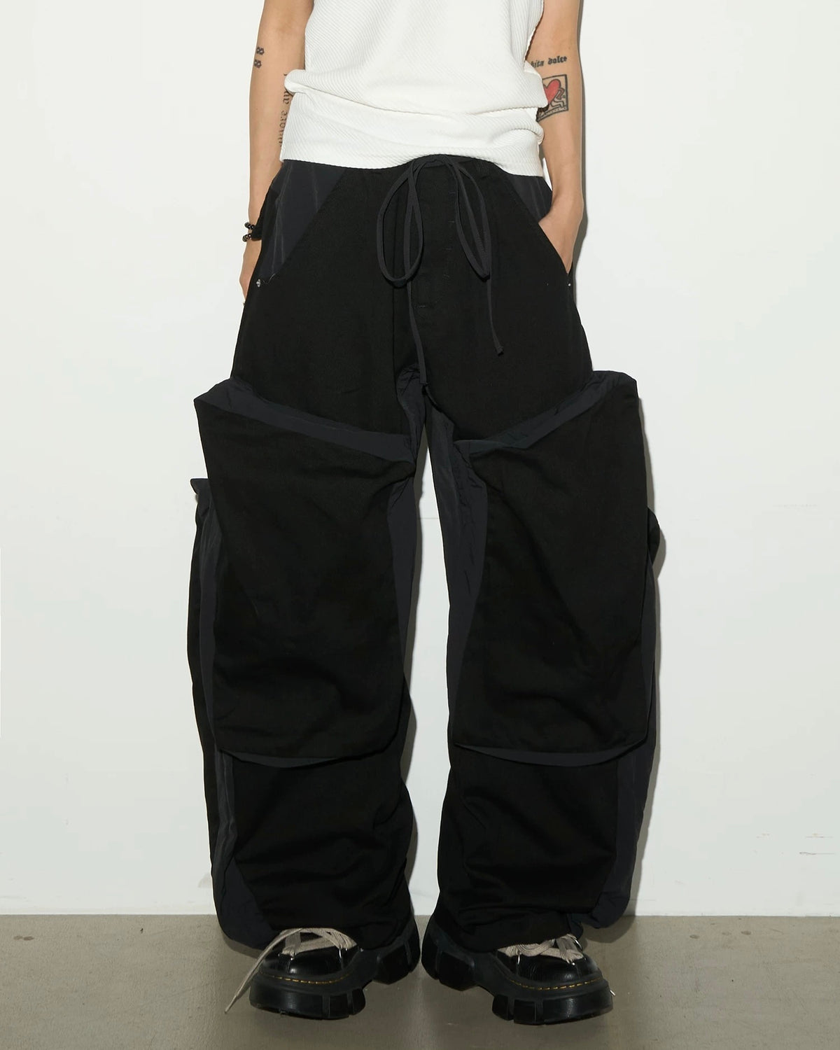 休閑百搭工裝褲