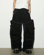 休閑百搭工裝褲