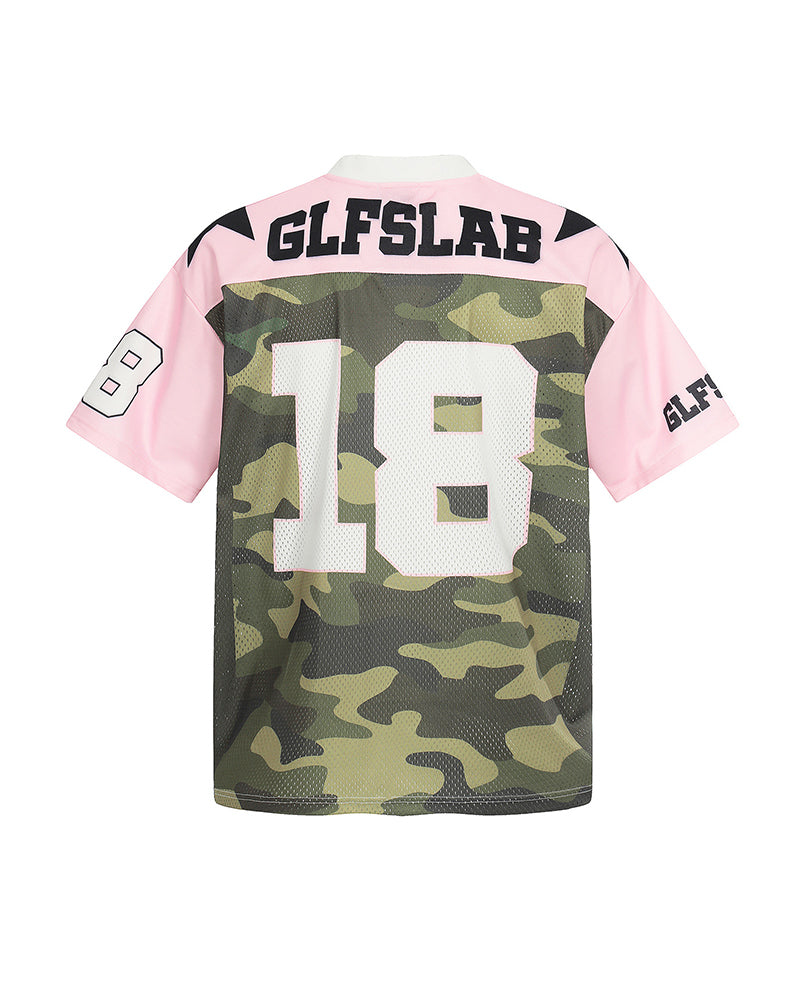 迷彩拼接短袖