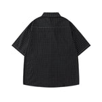 vintage striped short sleeve shirt