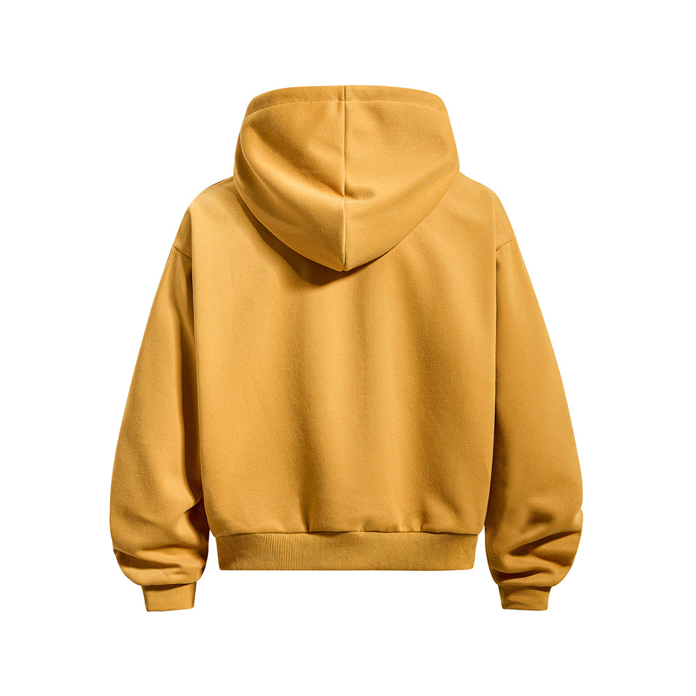 Retro leopard print hooded jacket