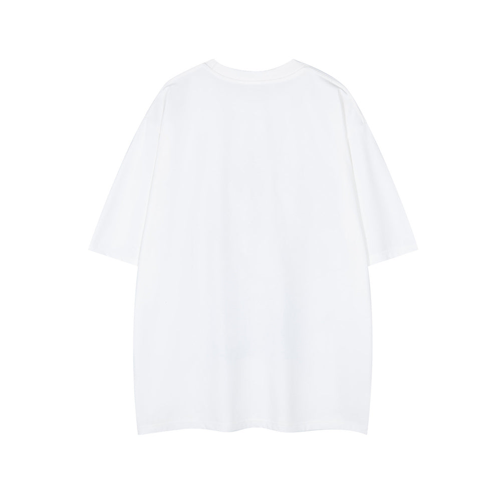 귀여운 프린트의 반소매