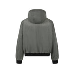 Patchwork cotton-padded jacket