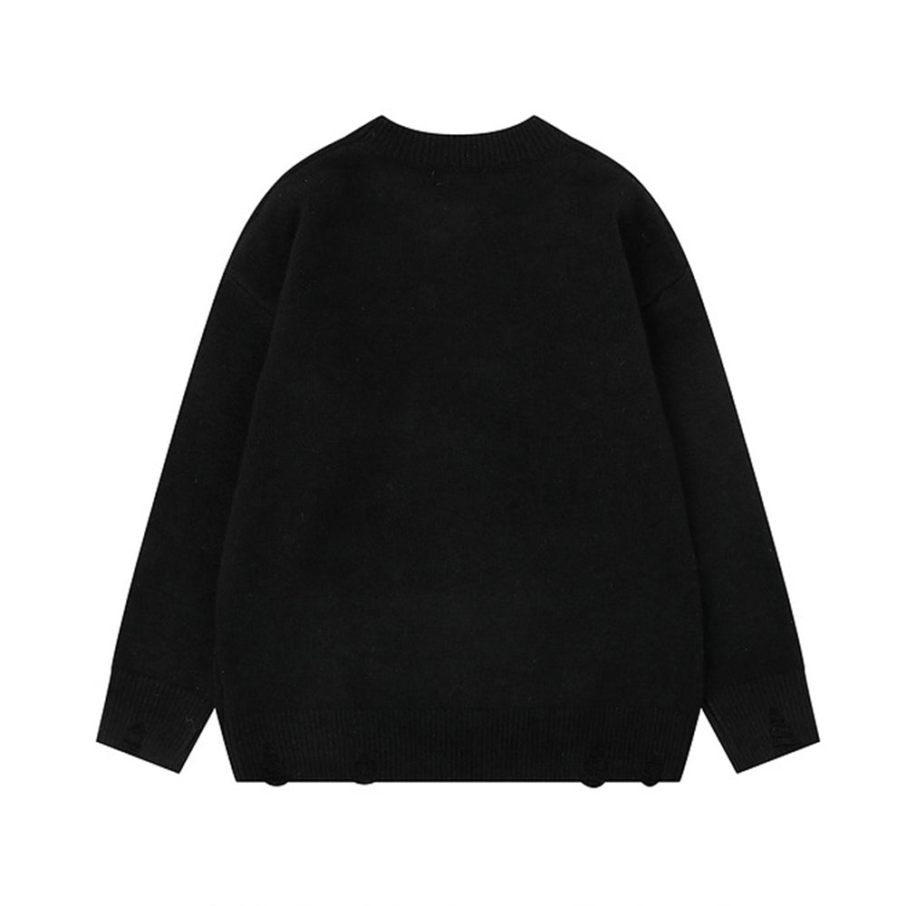 striped hoodie sweater