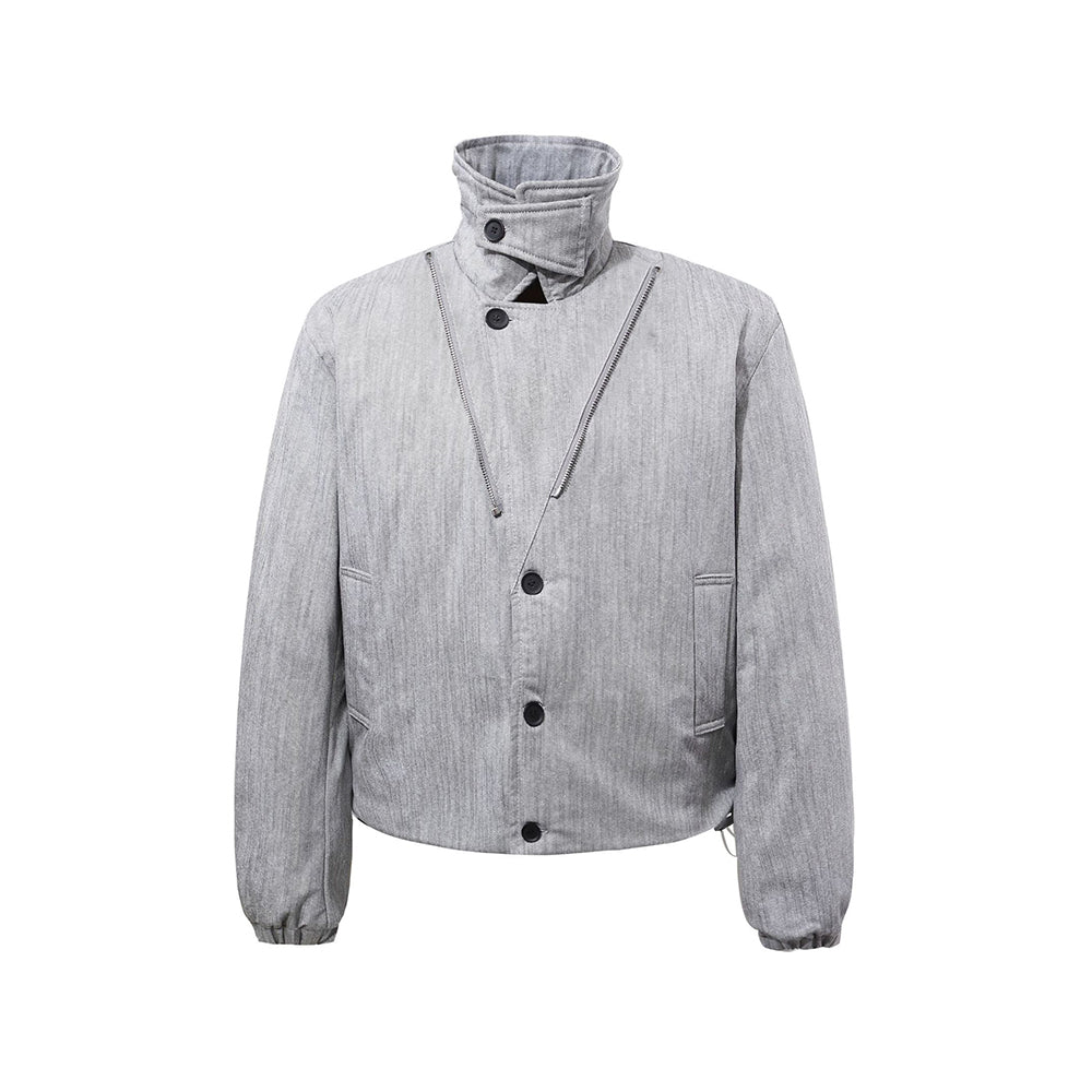 復古Polo棉服外套