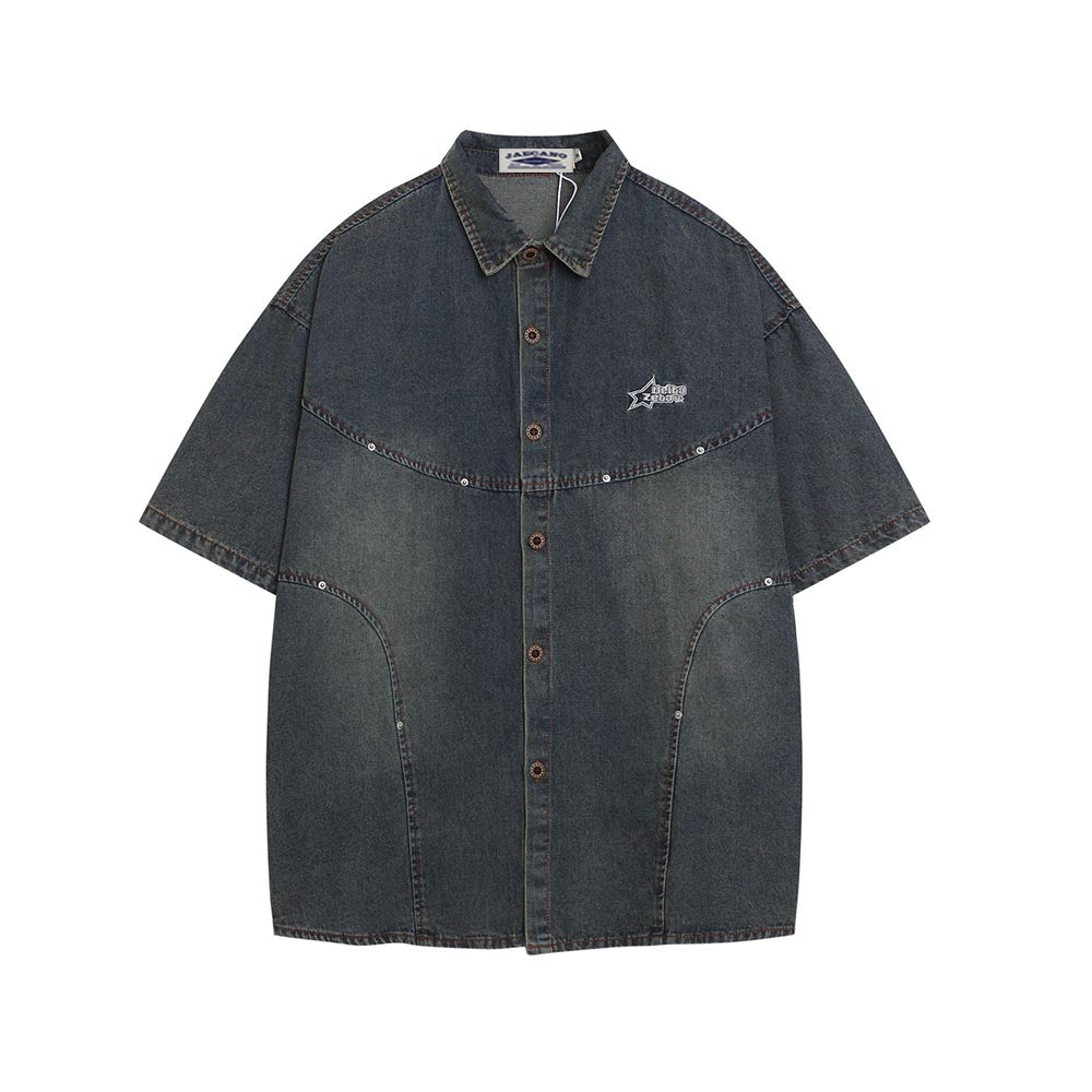 Loose short sleeve shirt