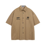 Vintage Embroidered Short Sleeve Shirt