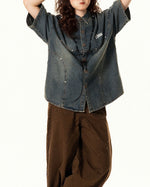 Loose short sleeve shirt