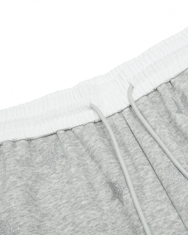 Star-print sweatpants