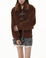 Retro embroidered cotton jacket