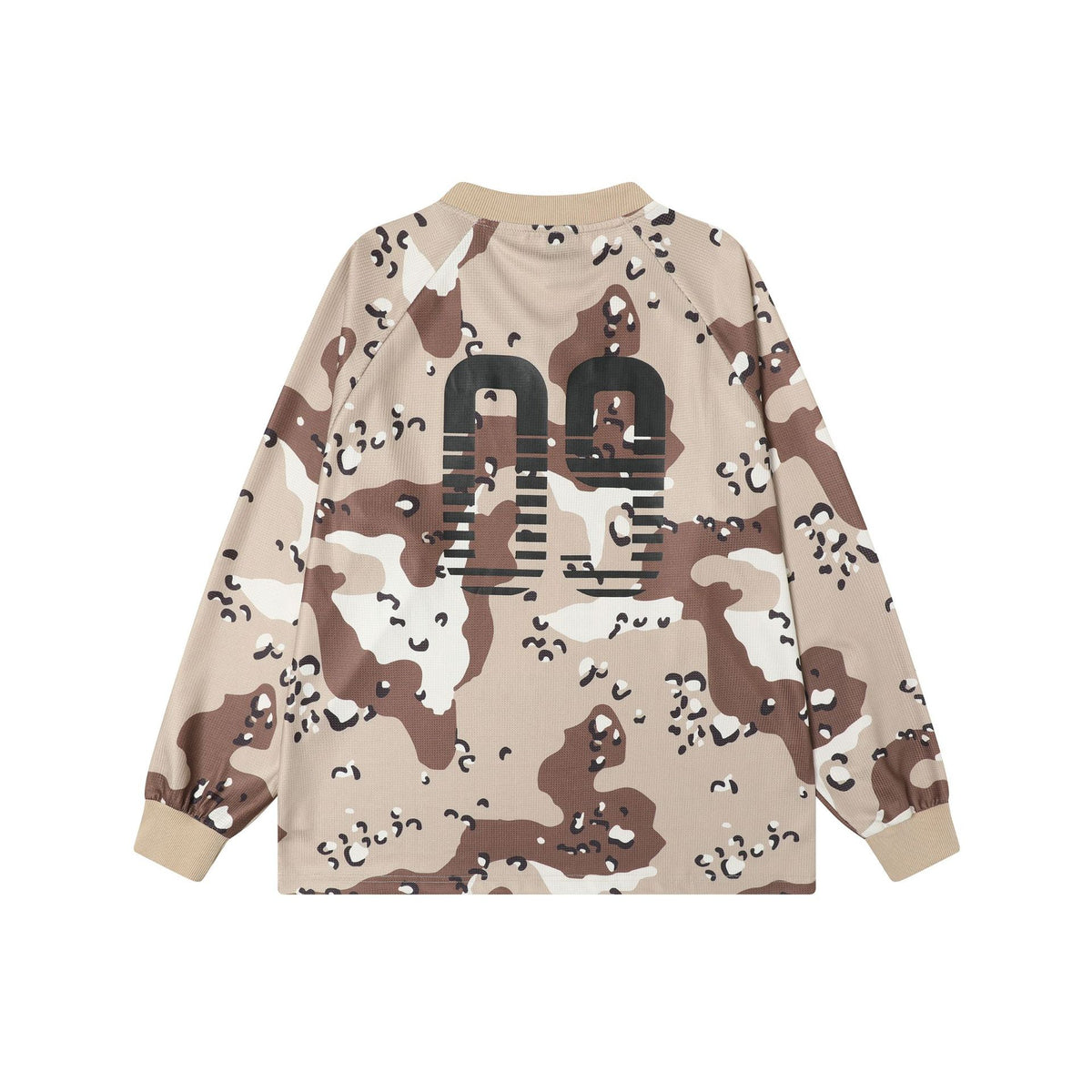 Retro camouflage long sleeves