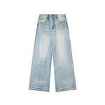 Simple straight leg jeans