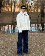 Simple and versatile cotton-padded jacket