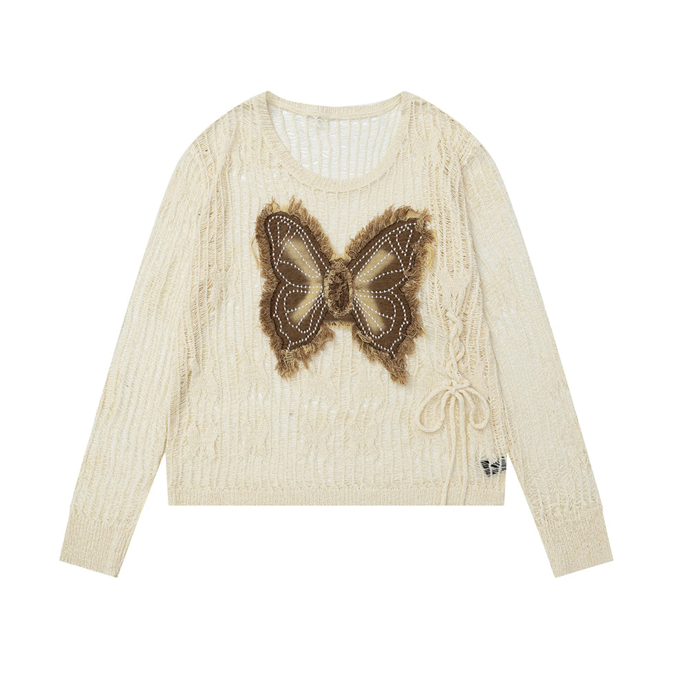 Butterfly design long sleeves