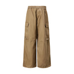 Retro distressed large pocket cargo pants