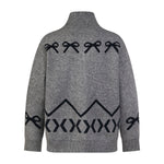 Fun dog cardigan sweater