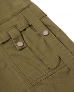 Retro multi-pocket casual pants