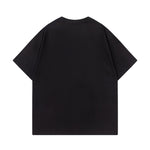 레트로 프린트 맞춤형 반팔