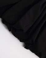 구름 모양의 풍성한 꽃봉오리 스커트