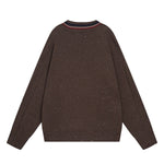 Retro loose V-neck sweater