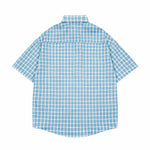 Cute embroidered puppy short-sleeved shirt