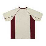 레트로 패치워크 대비 반소매