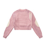 休閑刺綉水洗短款毛衣（女款）