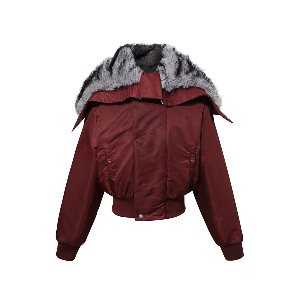 Thick cotton-padded coat