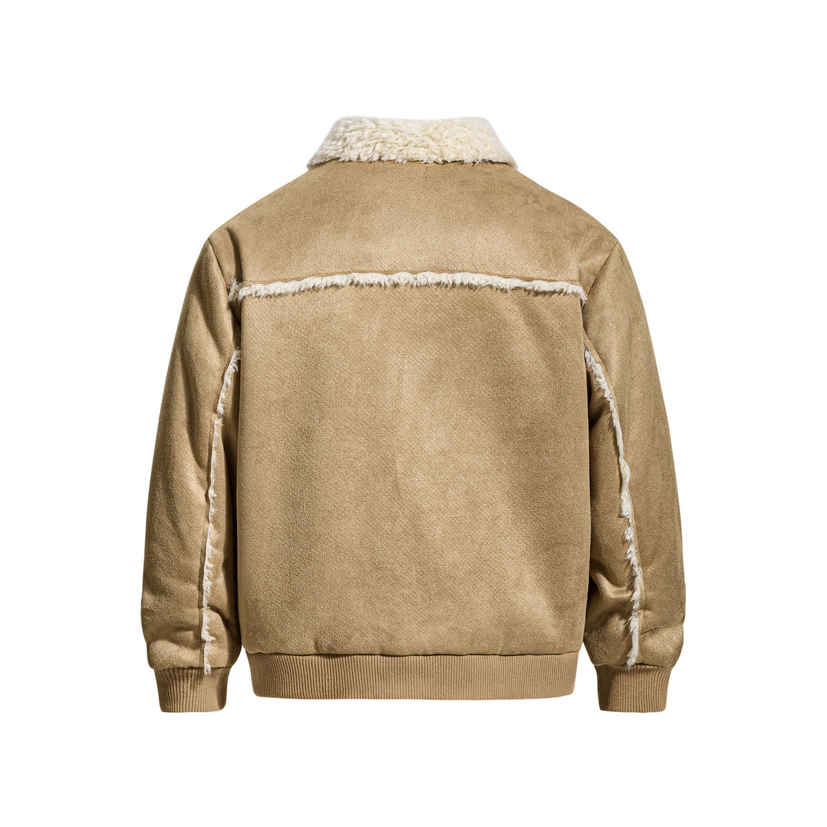 Retro letter embroidered jacket