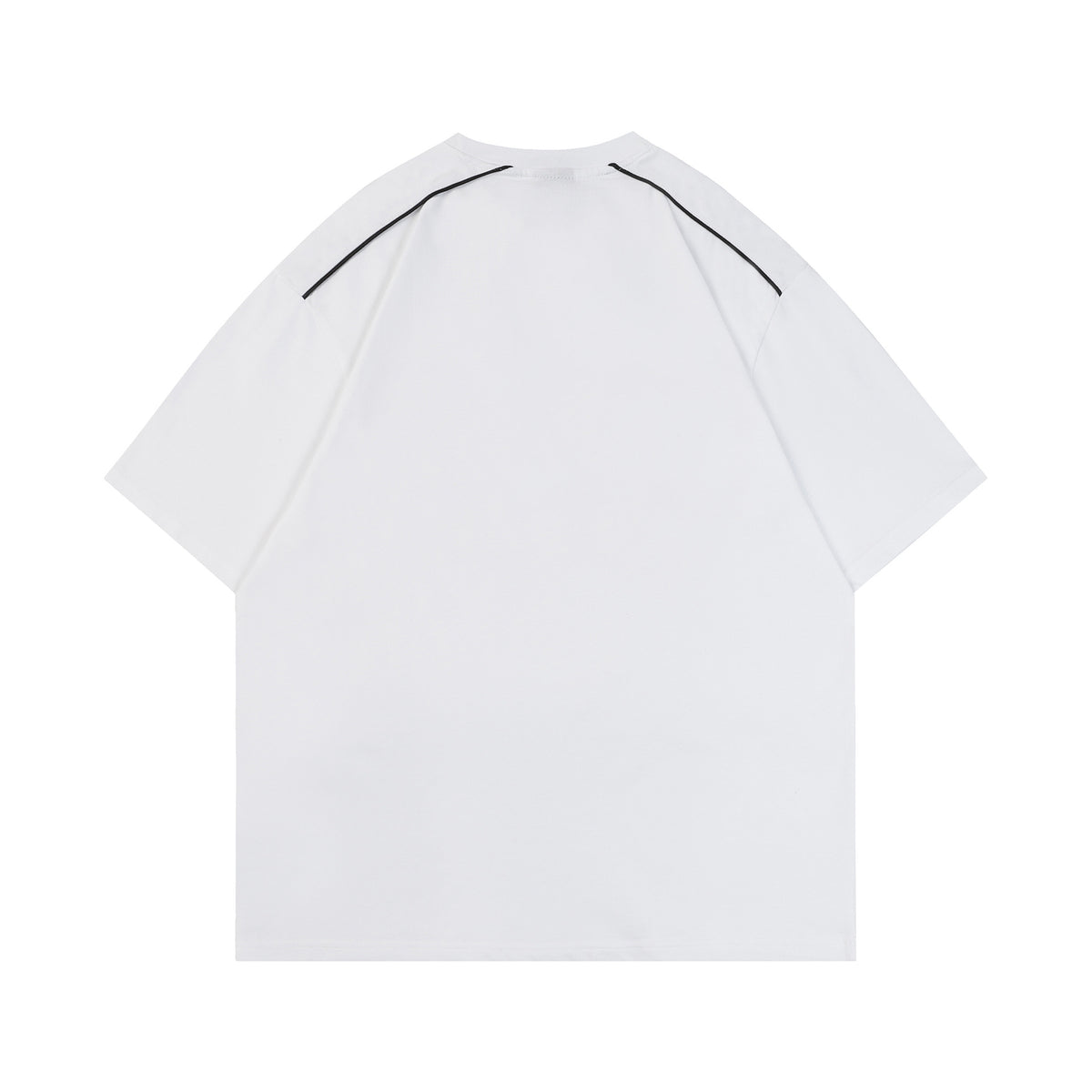 American retro letter print short sleeves 